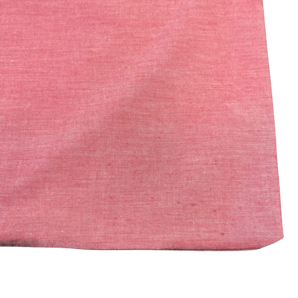 Pottery Barn Kids Pink Light Red Chambray Standard Pillowcase (1) VGUC Read‎